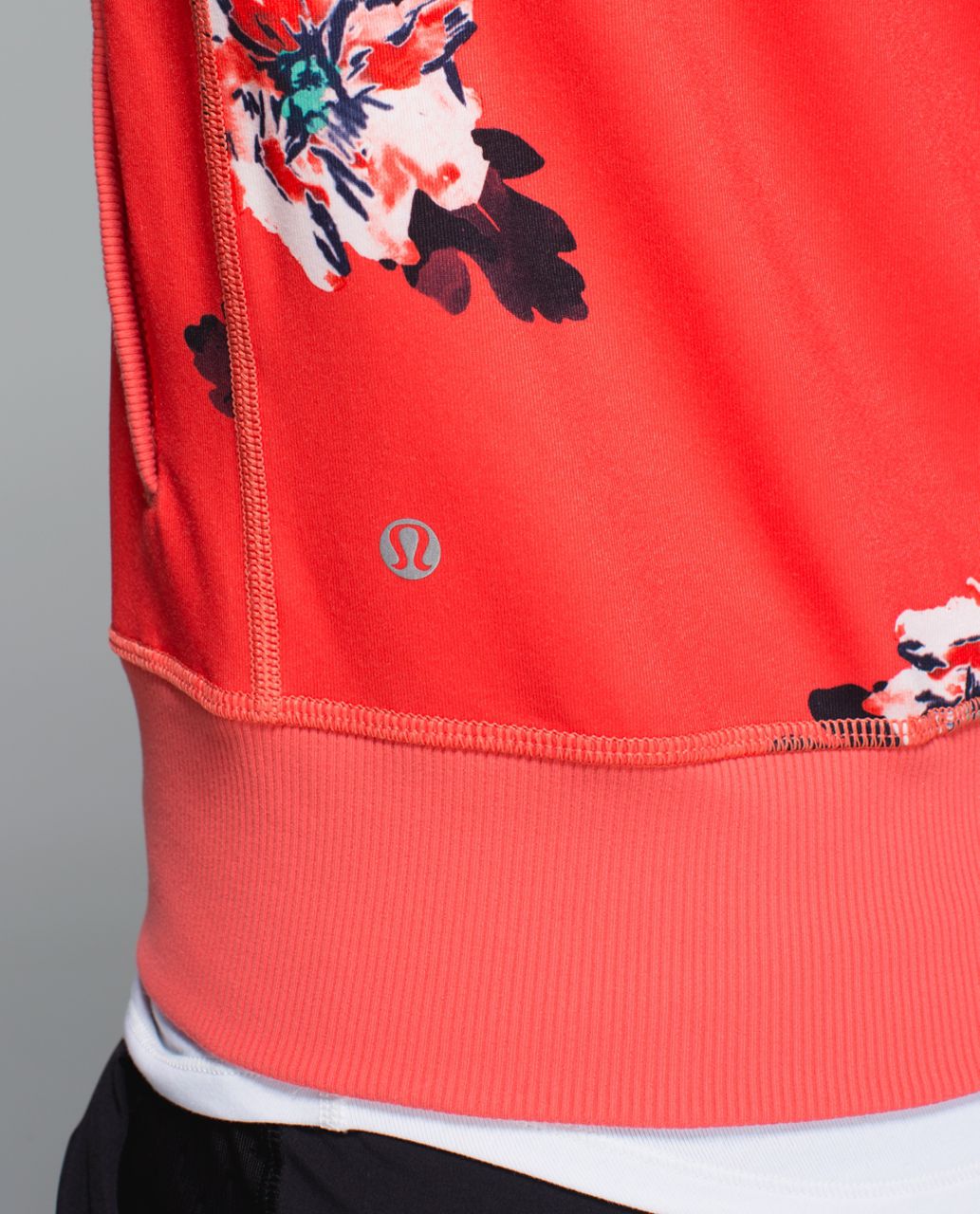 Lululemon Namaskar Hoodie - Atomic Flower Parfait Pink Atomic Red