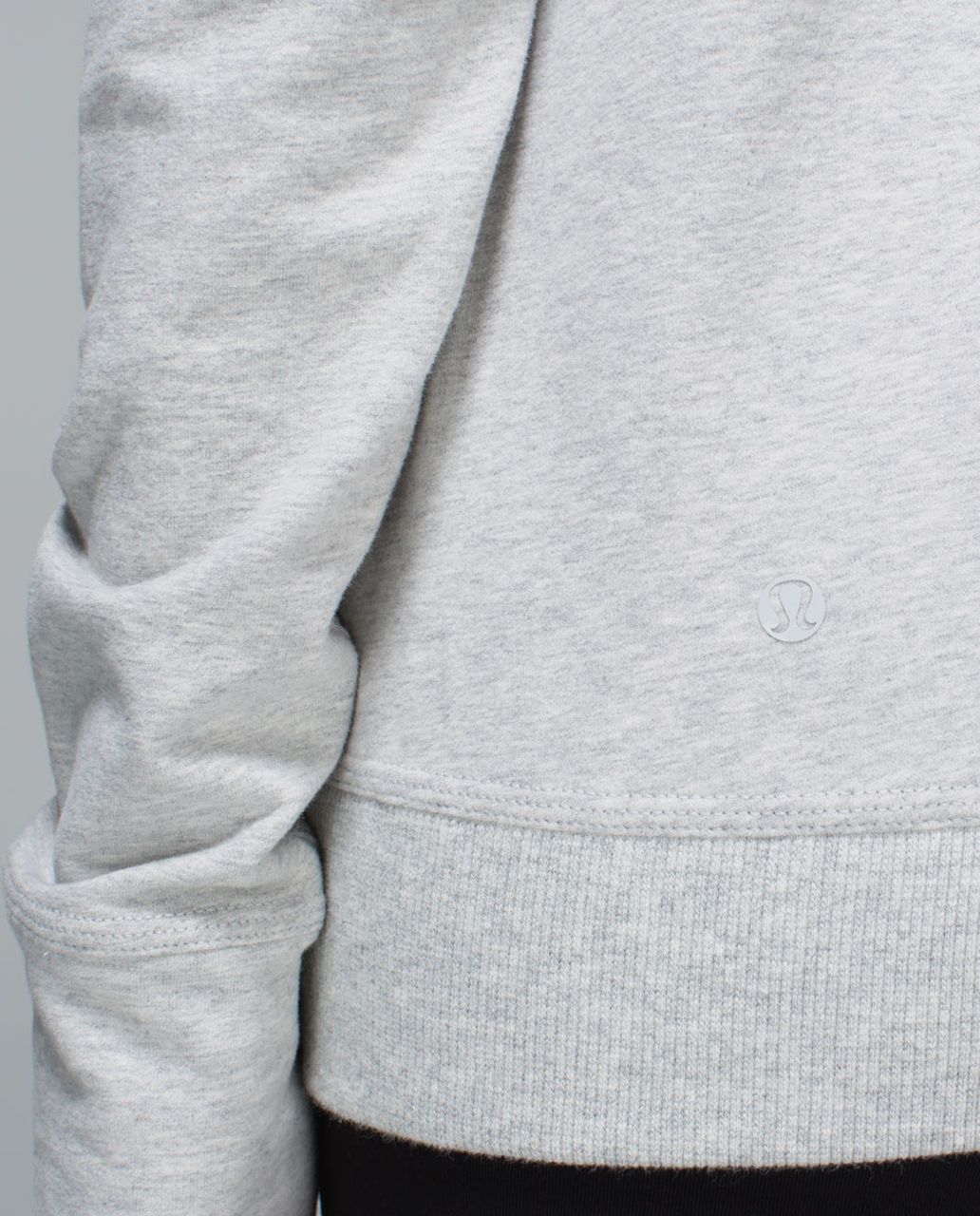 Lululemon Stress Less Hoodie - Heathered Light Grey / Silver Spoon ...