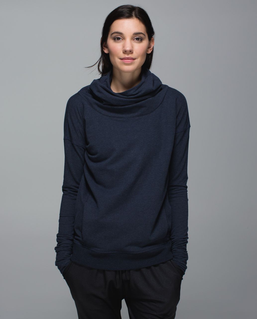 Lululemon Stress Less Hoodie - Heathered Inkwell / Inkwell