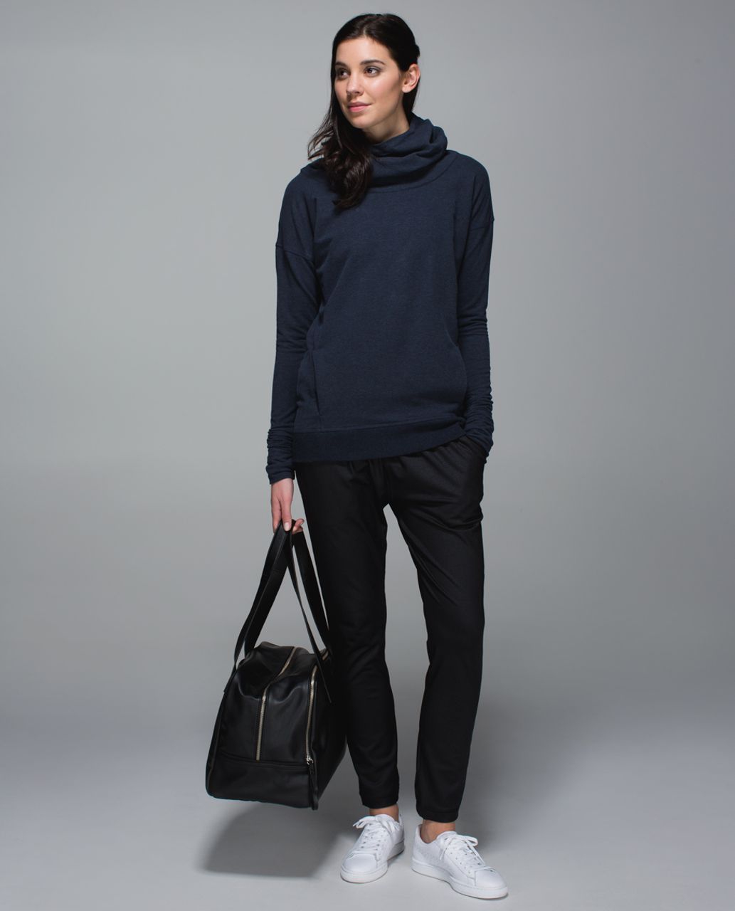 Lululemon Stress Less Hoodie - Heathered Inkwell / Inkwell