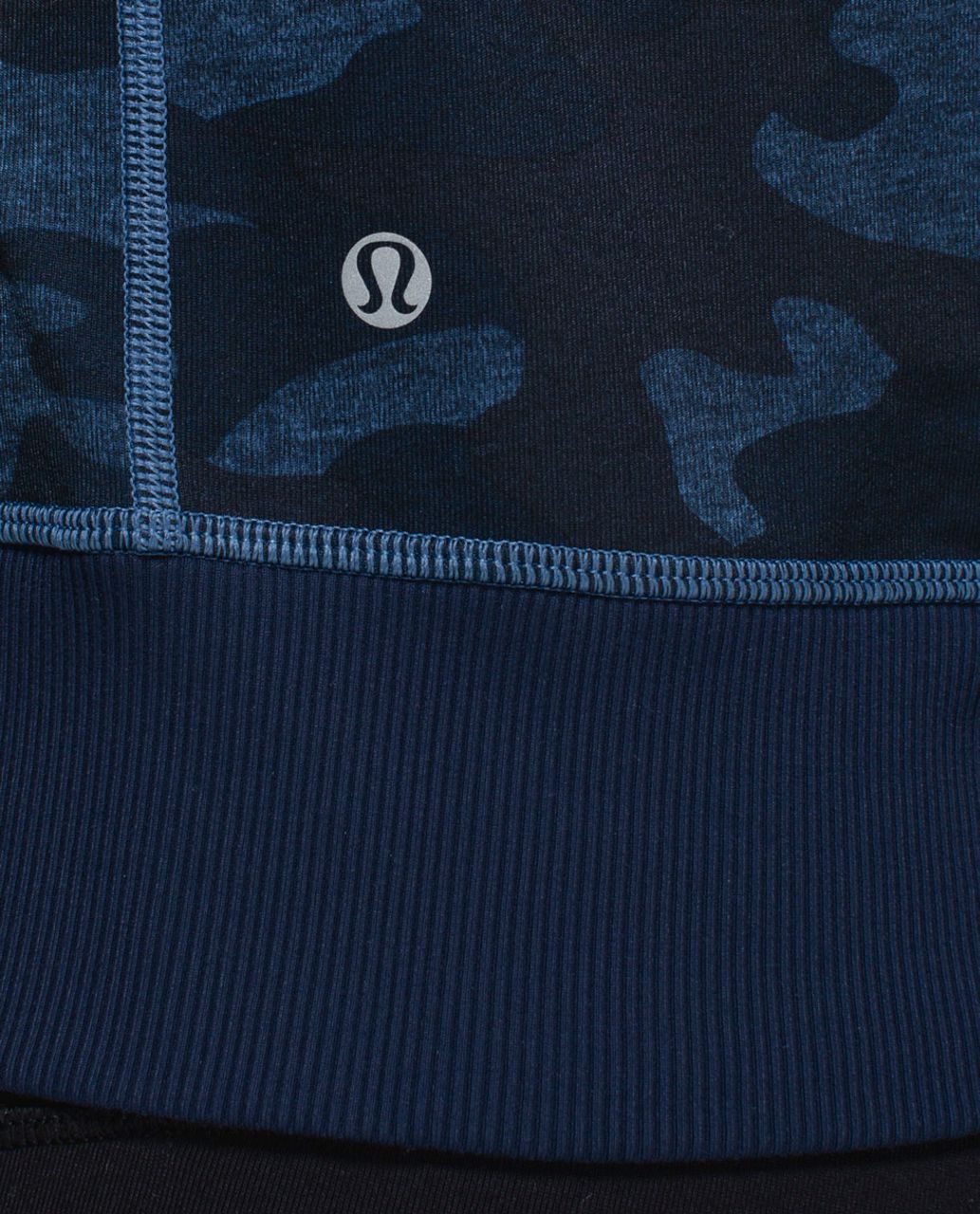 Lululemon Namaskar Hoodie - Heathered Texture Lotus Camo Oil Slick Blue / Inkwell