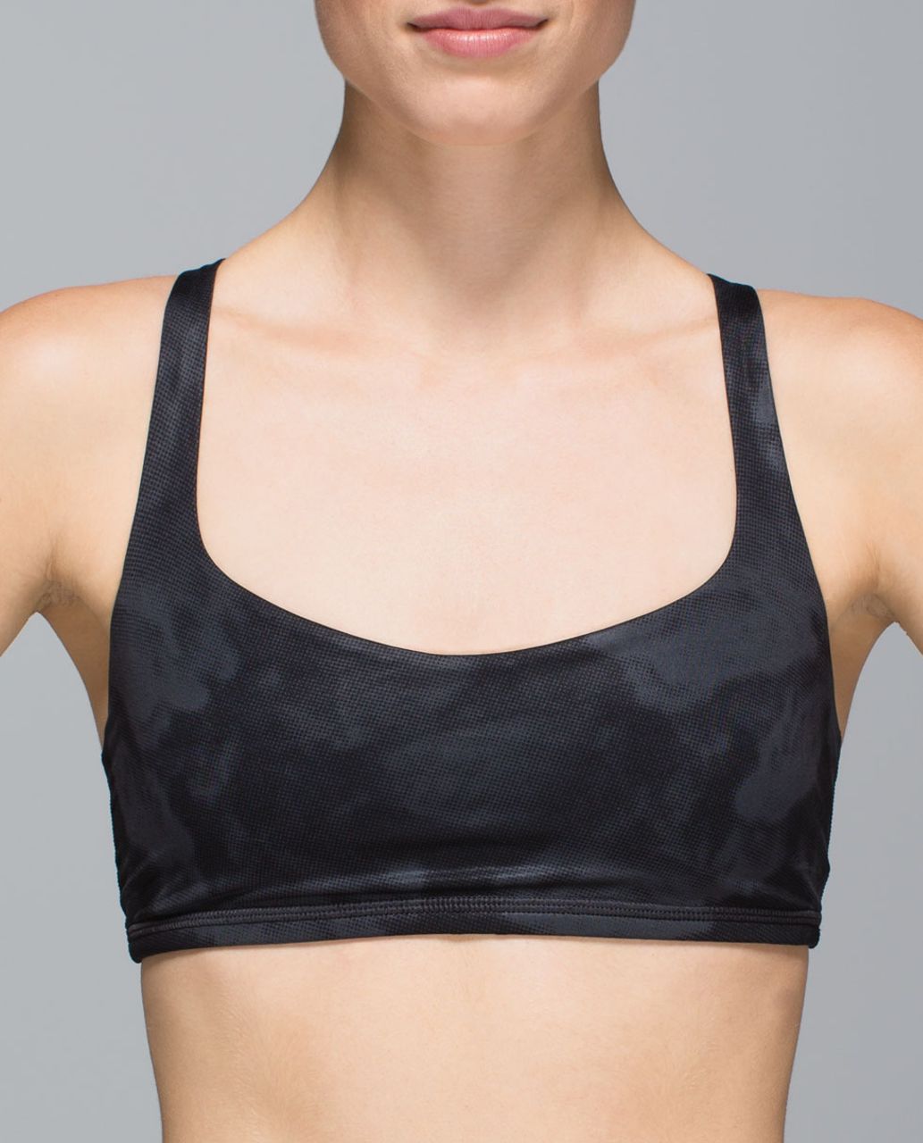 Lululemon Free To Be Bra - Dream Rose Deep Coal Black