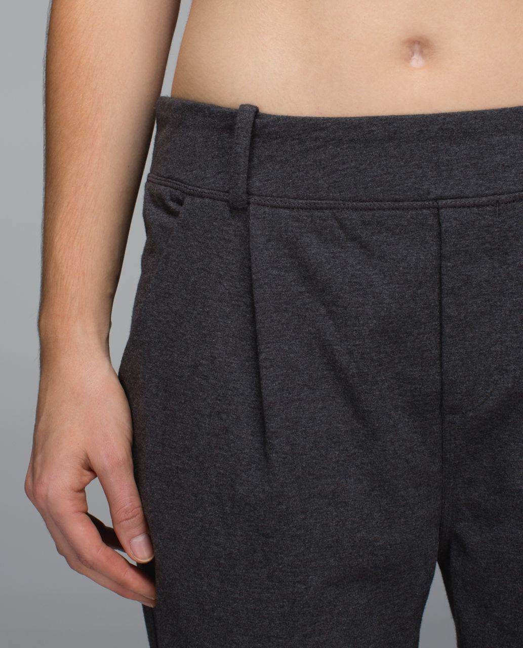 Lululemon Stress Less Pant - Heathered Dark Grey / Soot