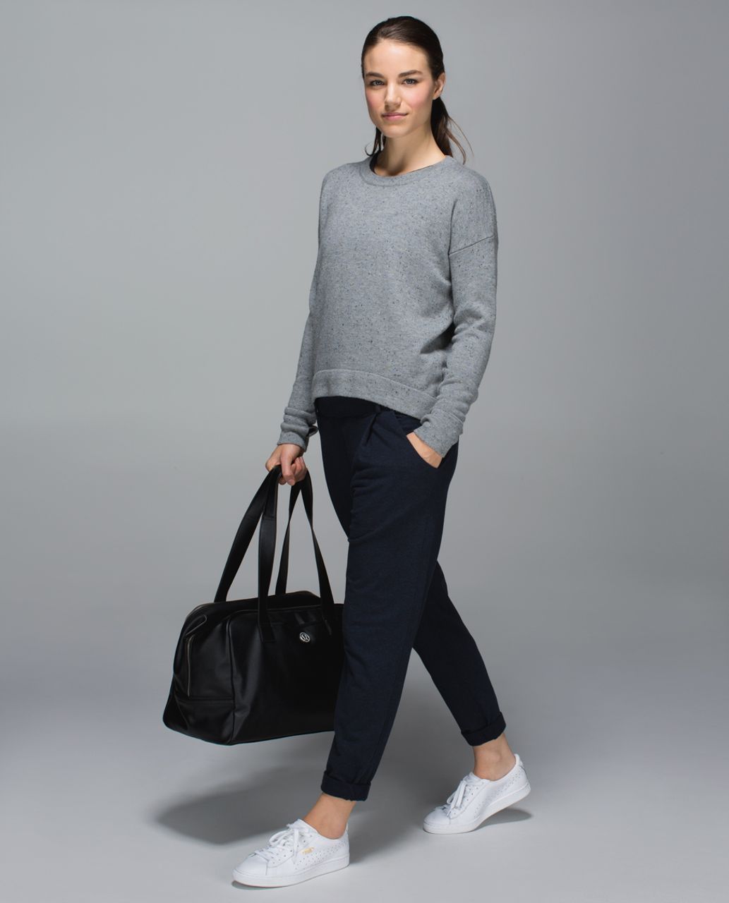 Lululemon Stress Less Pant - Heathered Inkwell / Inkwell