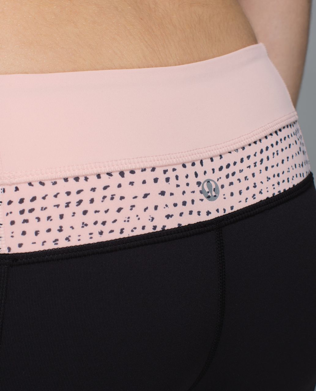 Lululemon Groove Pant *Full-On Luon (Tall) - Black / Parfait Pink / Speckle Dot Parfait Pink Black