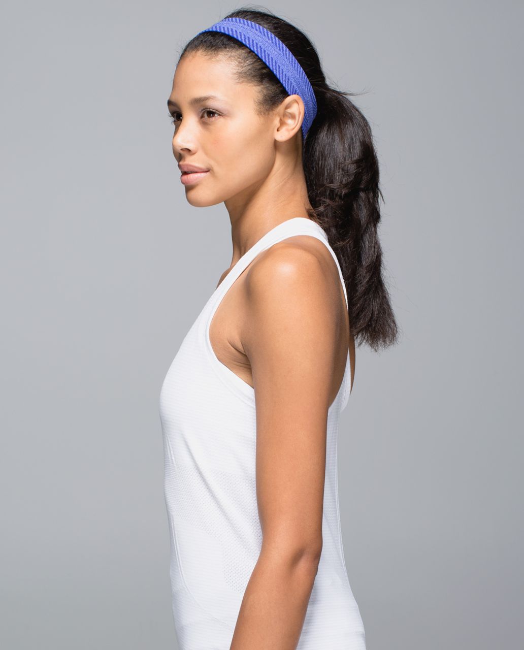 Lululemon Swiftly Headband - Heathered Pigment Blue