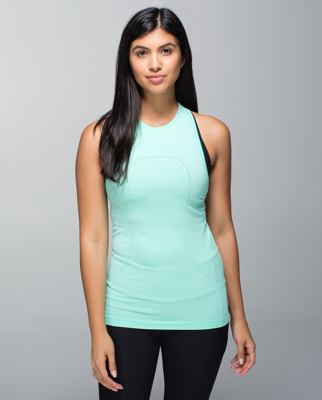 Lululemon Run:  Swiftly Tech Tank - Heathered Menthol