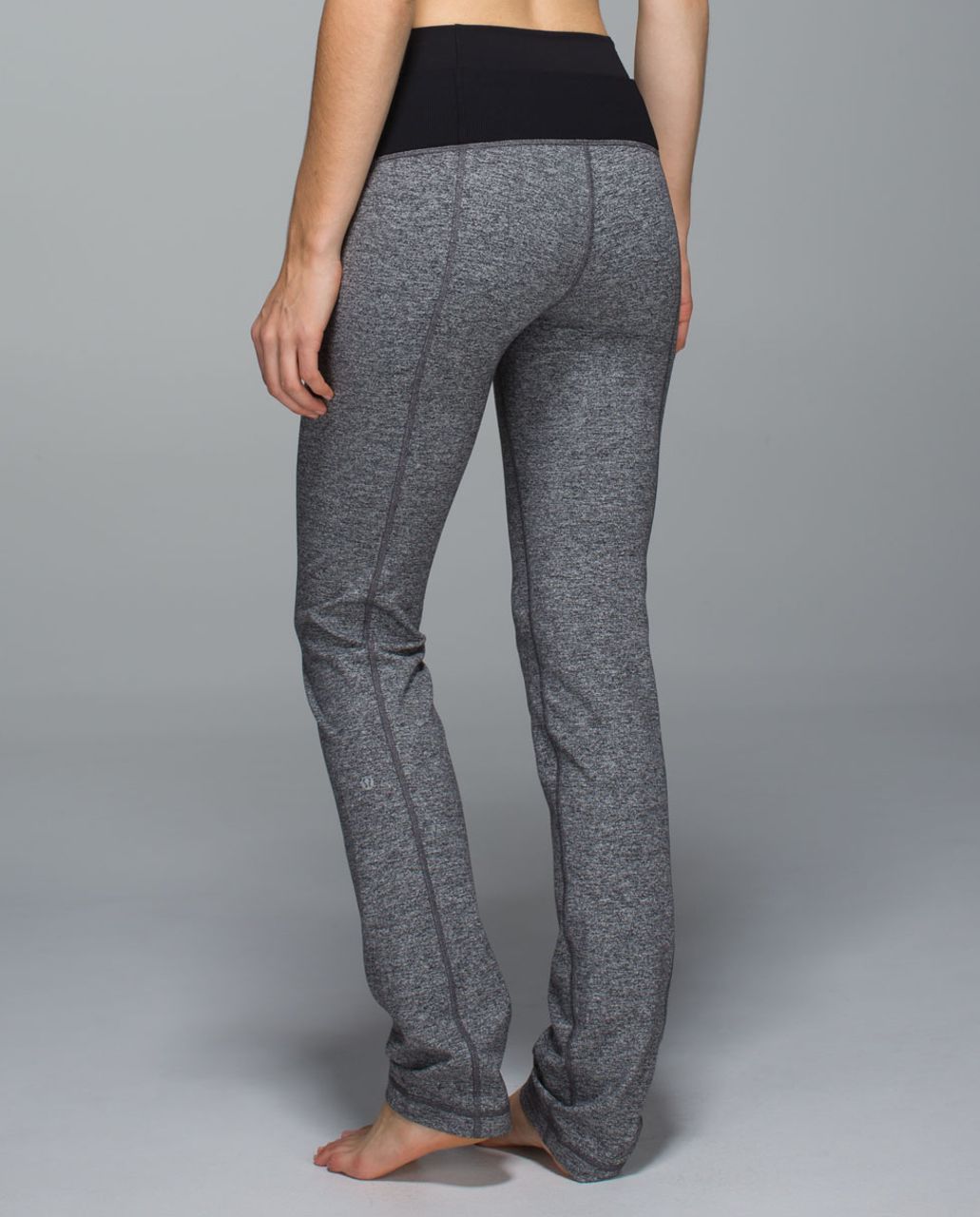 Lululemon Straight-Up Pant *Full-On Luon - Heathered Deep Coal