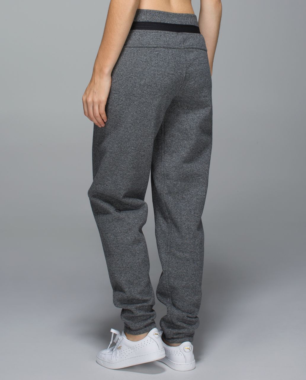 Lululemon Karmacollected Pant - Heathered Speckled Black / Black - lulu  fanatics