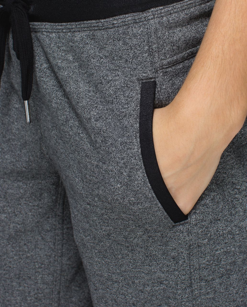 Lululemon Karmacollected Pant - Heathered Speckled Black / Black