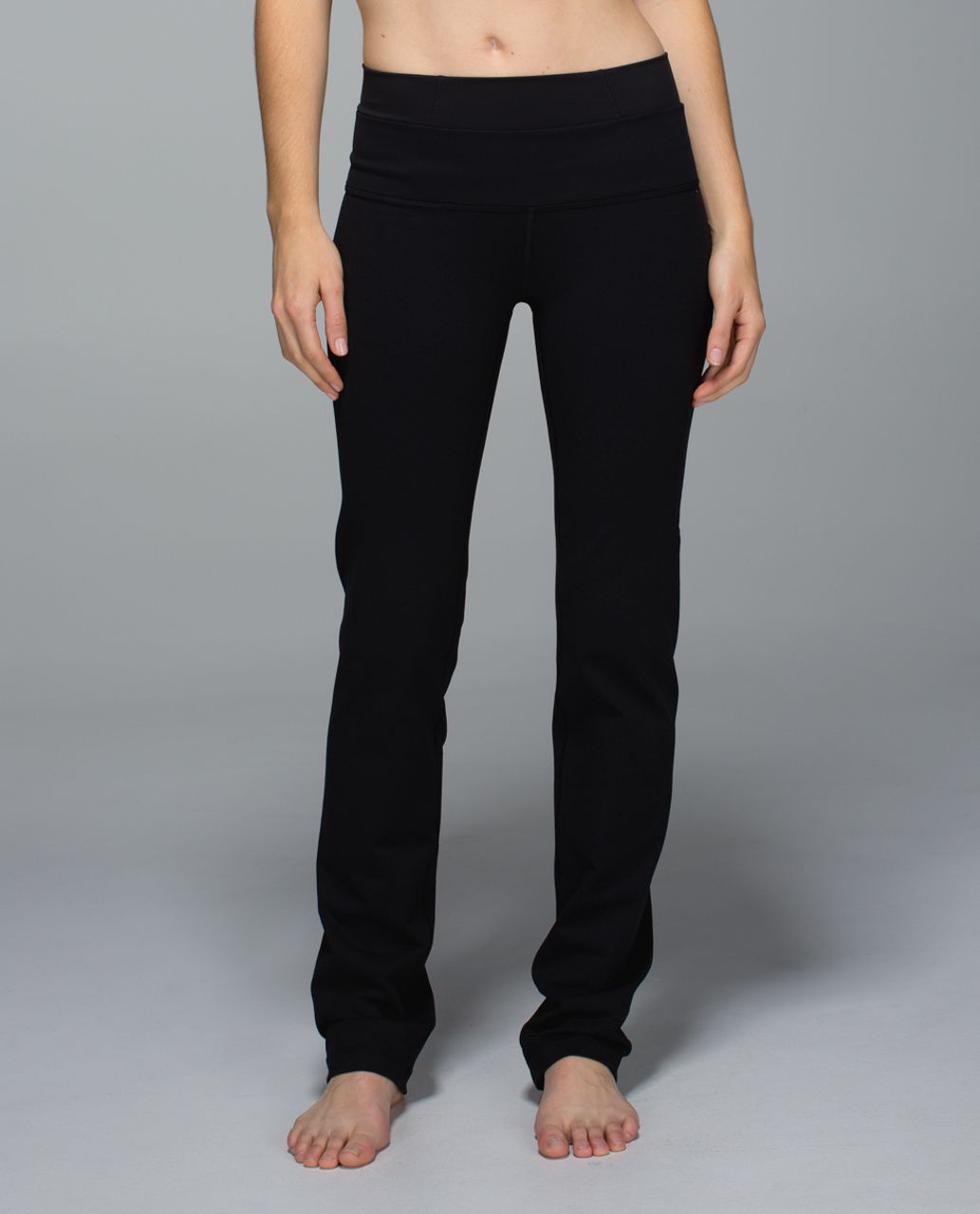 Lululemon Straight-Up Pant *Full-On Luon - Shine Dot Black