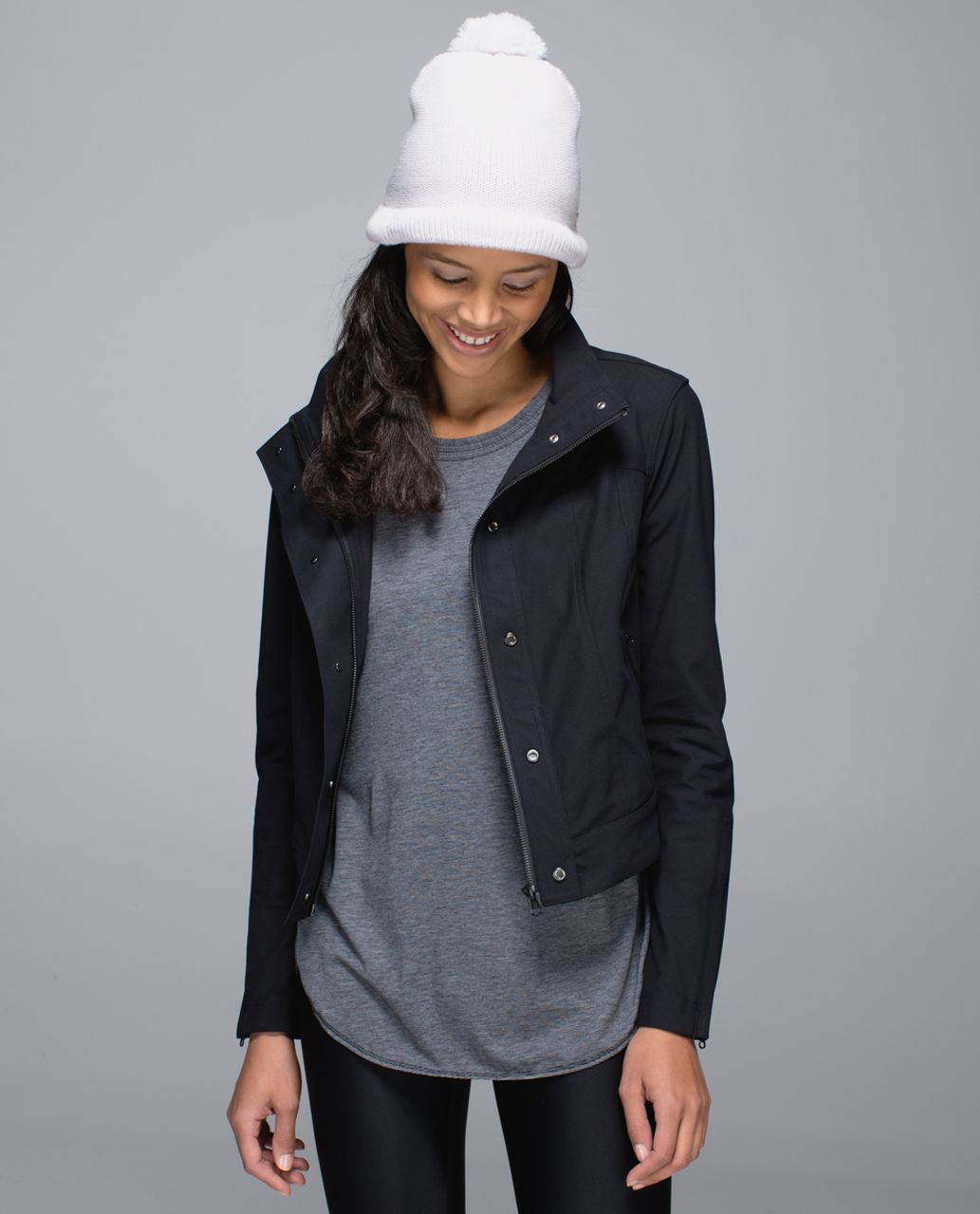 Lululemon Post Practice Party Toque - Heathered Nimbus / Heathered Neutral Blush / Neutral Blush