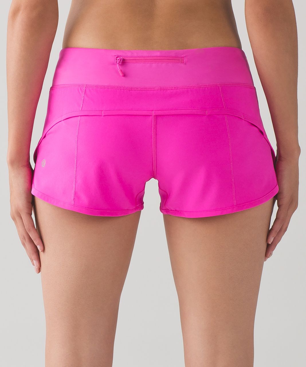 Lululemon Essential Running High-Rise Short 4 - Pow Pink - lulu fanatics