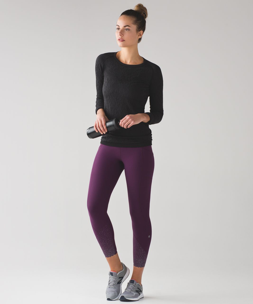 Lululemon Tight Stuff Tight II - Darkest Magenta