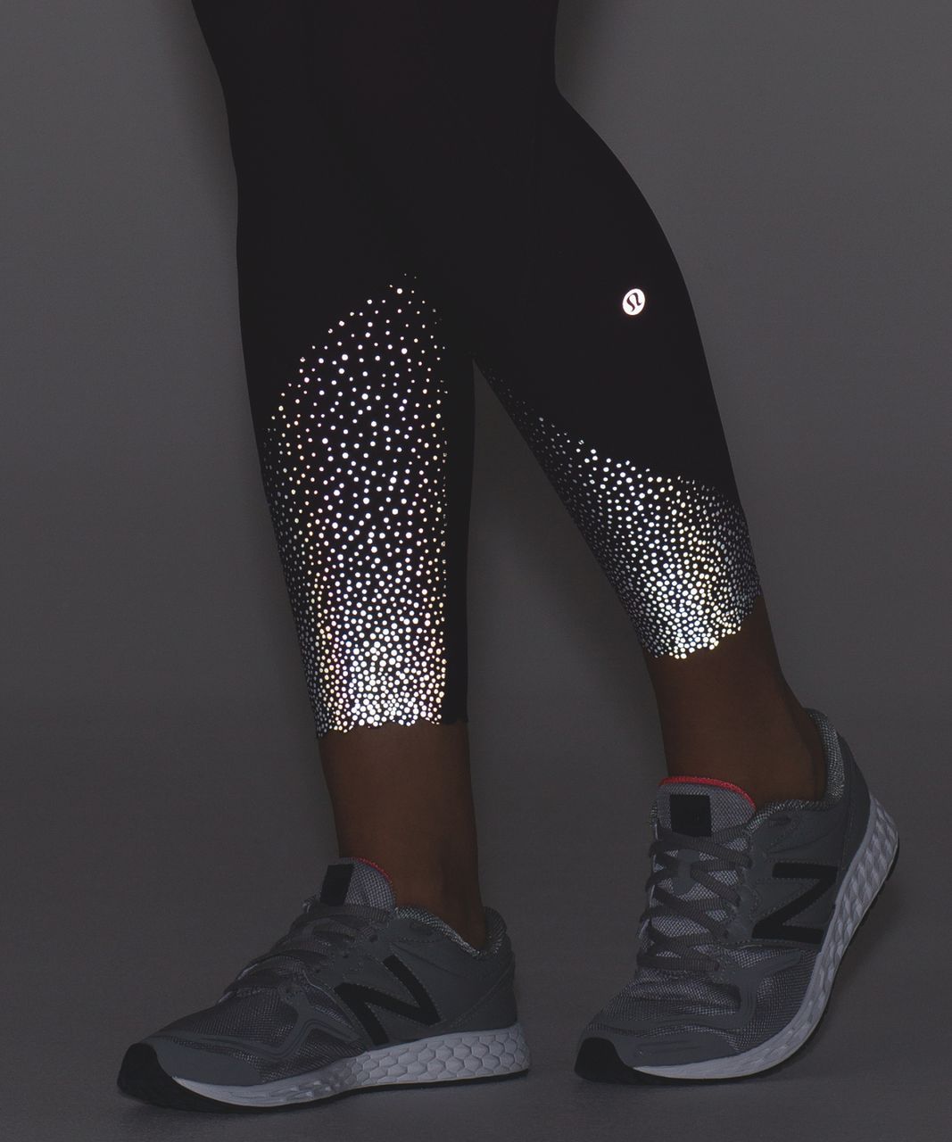 Lululemon Tight Stuff Tight (Reflective) - Black / Night Fall Black  Tricolor - lulu fanatics