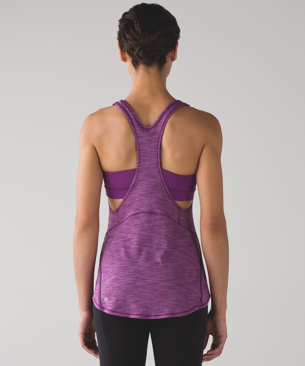 Lululemon On Track Tank - Heathered Aurora / Aurora