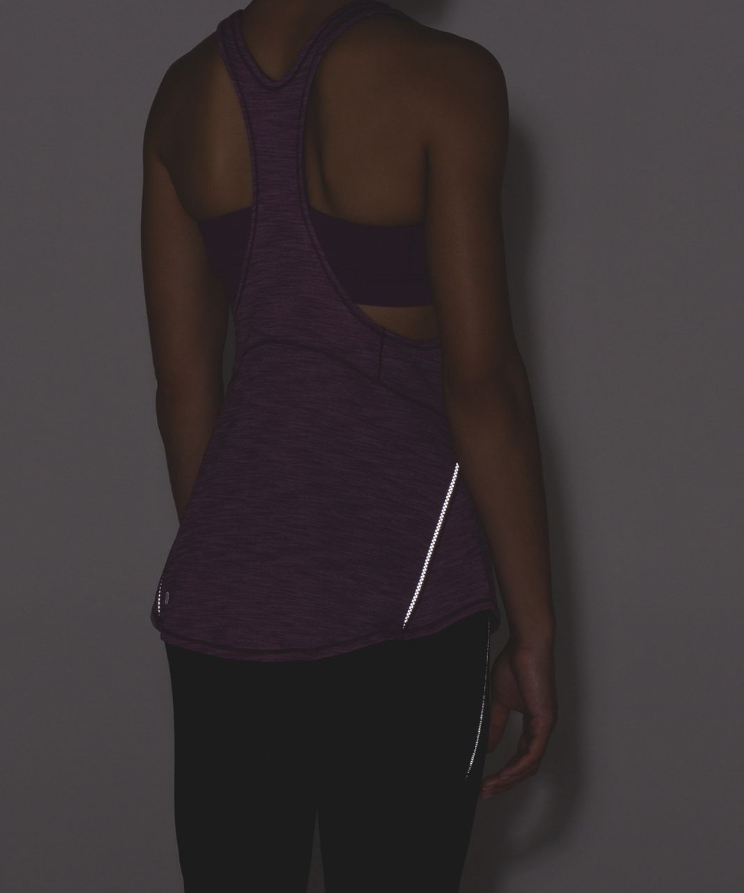 Lululemon On Track Tank - Heathered Aurora / Aurora