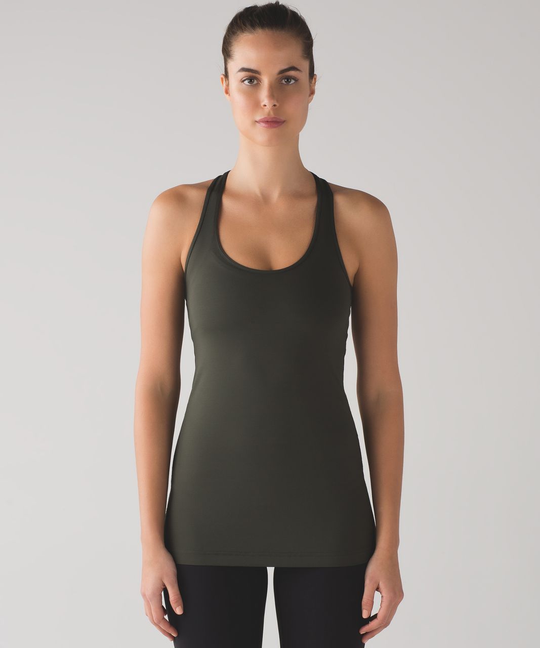 Lululemon Cool Racerback - Gator Green