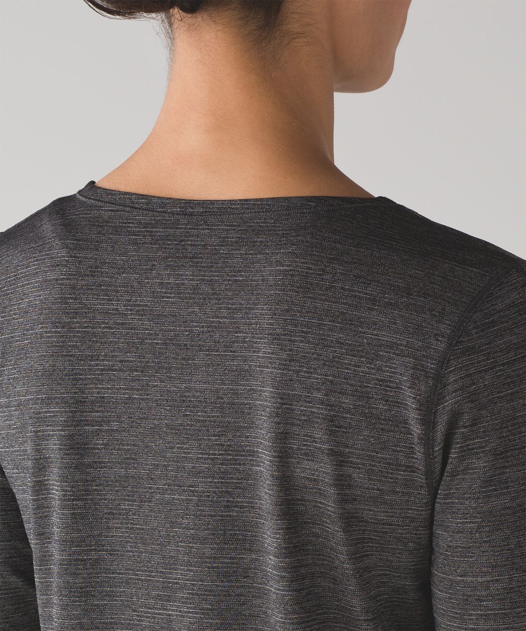 Lululemon On Track Long Sleeve - Heathered Black