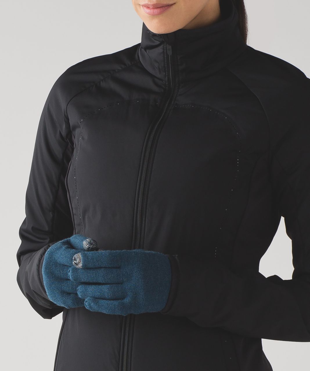 Lululemon Runderland Gloves - Heathered Alberta Lake