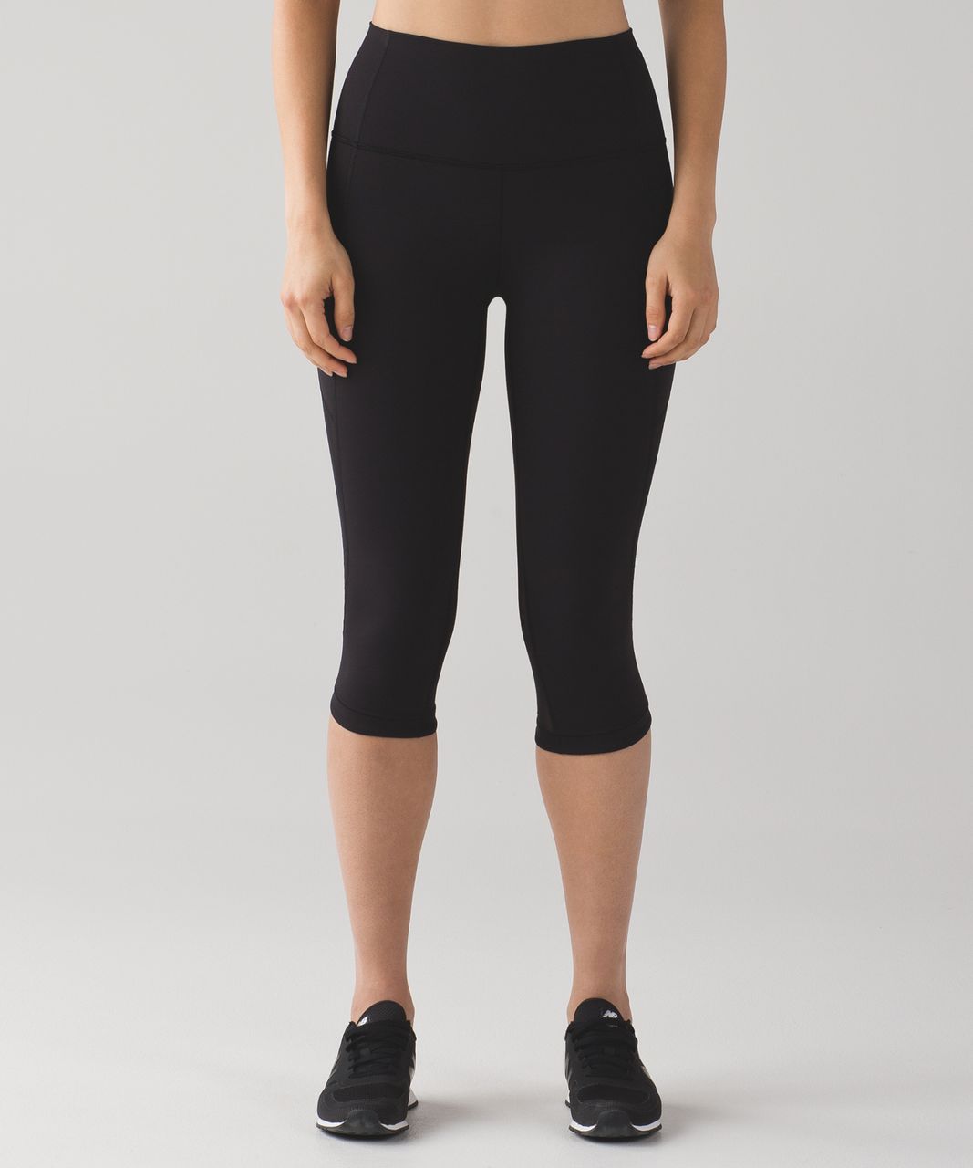 Lululemon Wunder Under 1/2 Tight (High Rise) (Mesh) - Black