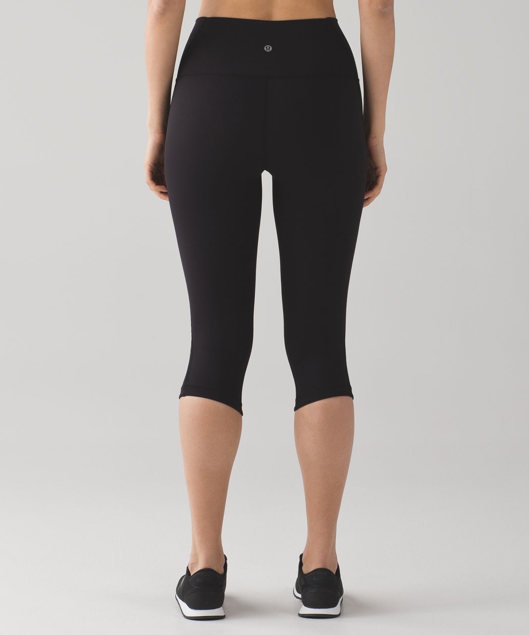 Lululemon Wunder Under 1/2 Tight (High Rise) (Mesh) - Black - lulu fanatics