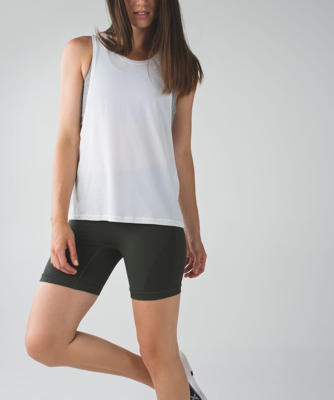 Lululemon Sculpt Short (6") - Gator Green