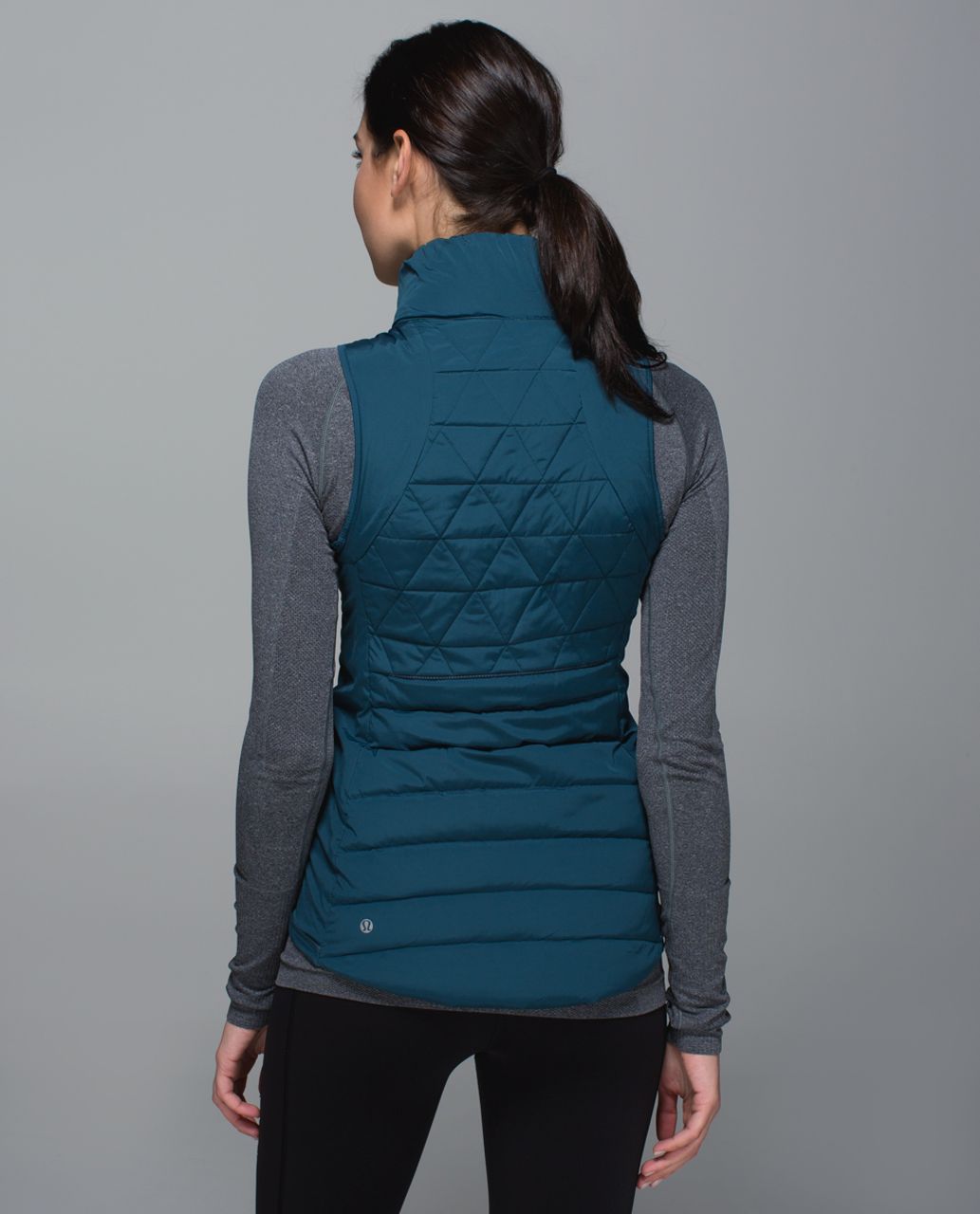 Lululemon Fluffed Up Vest - Alberta Lake - lulu fanatics