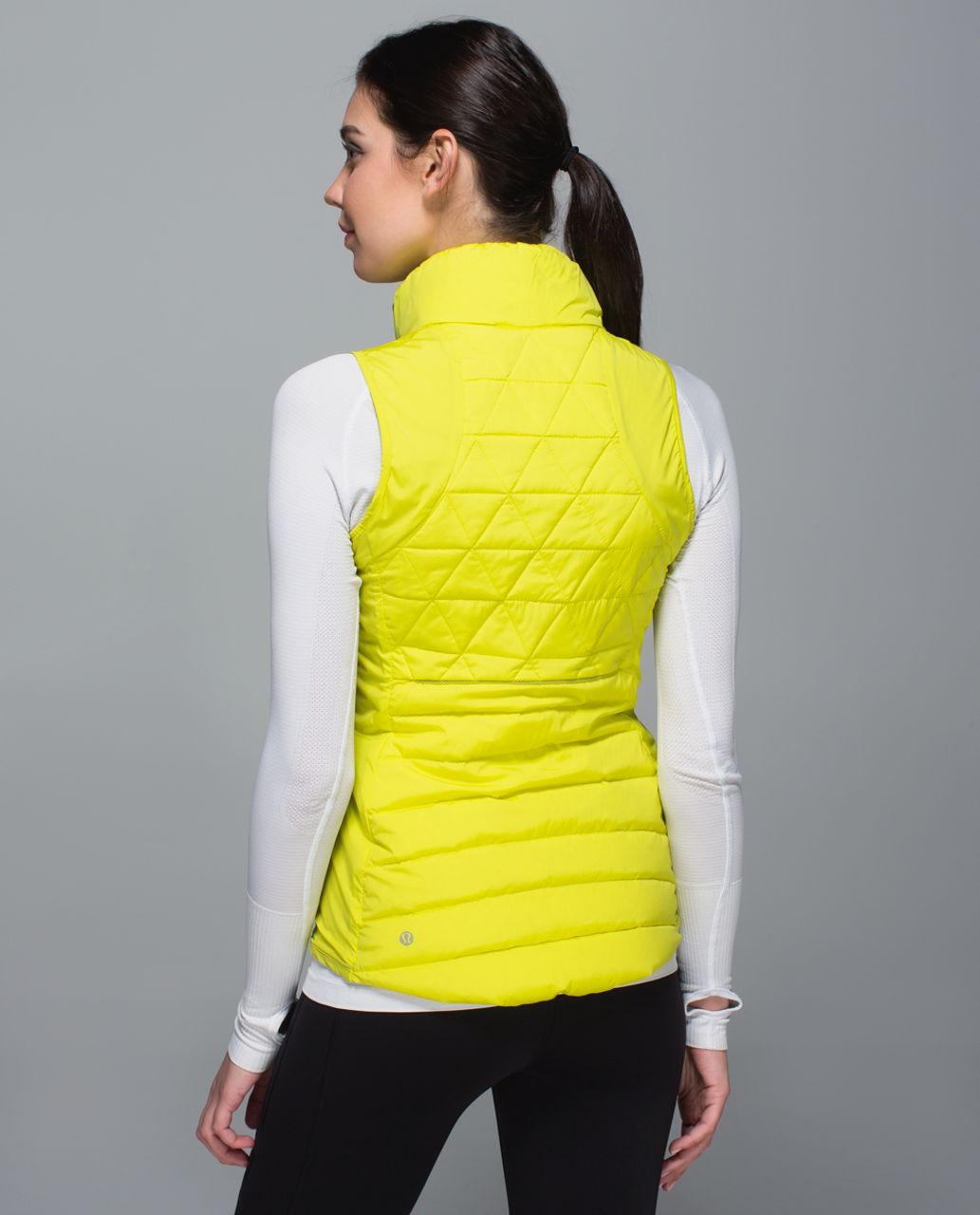 Lululemon What The Fluff Reversible Down Vest Clarity Yellow Size 6 –  Celebrity Owned