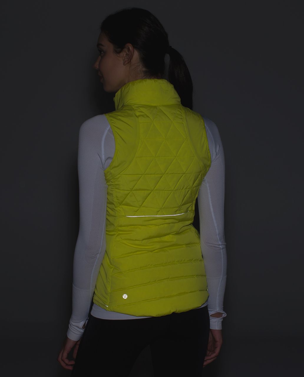 Lululemon Fluffed Up Vest - Split Pea