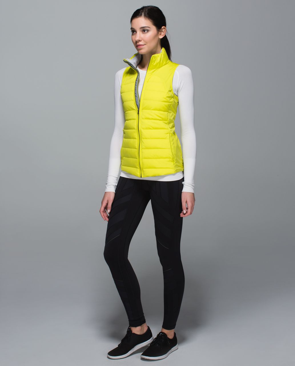 Lululemon Fluffed Up Vest - Split Pea