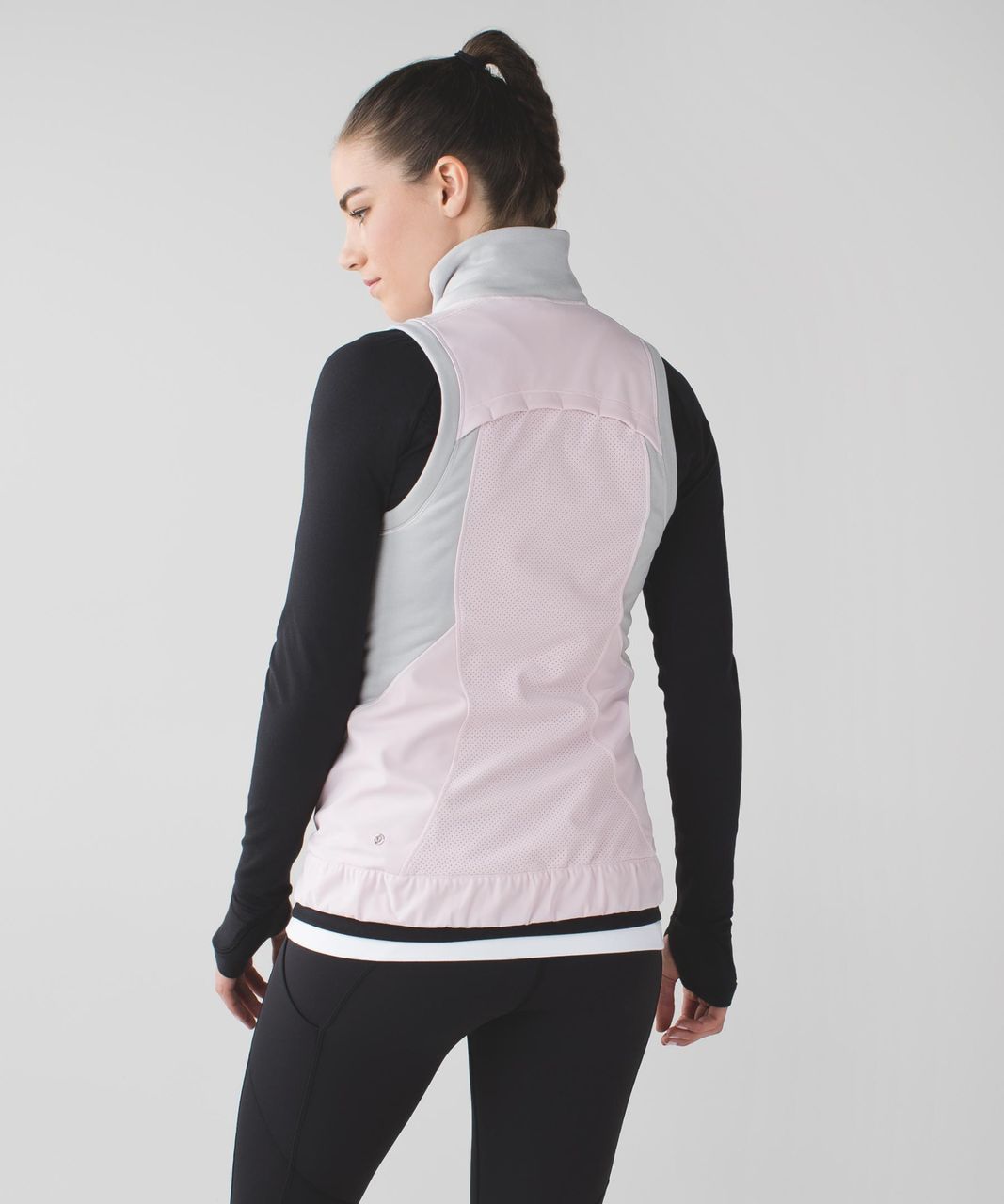 Lululemon Let's Get Visible Vest - Neutral Blush / Heathered Silver Spoon