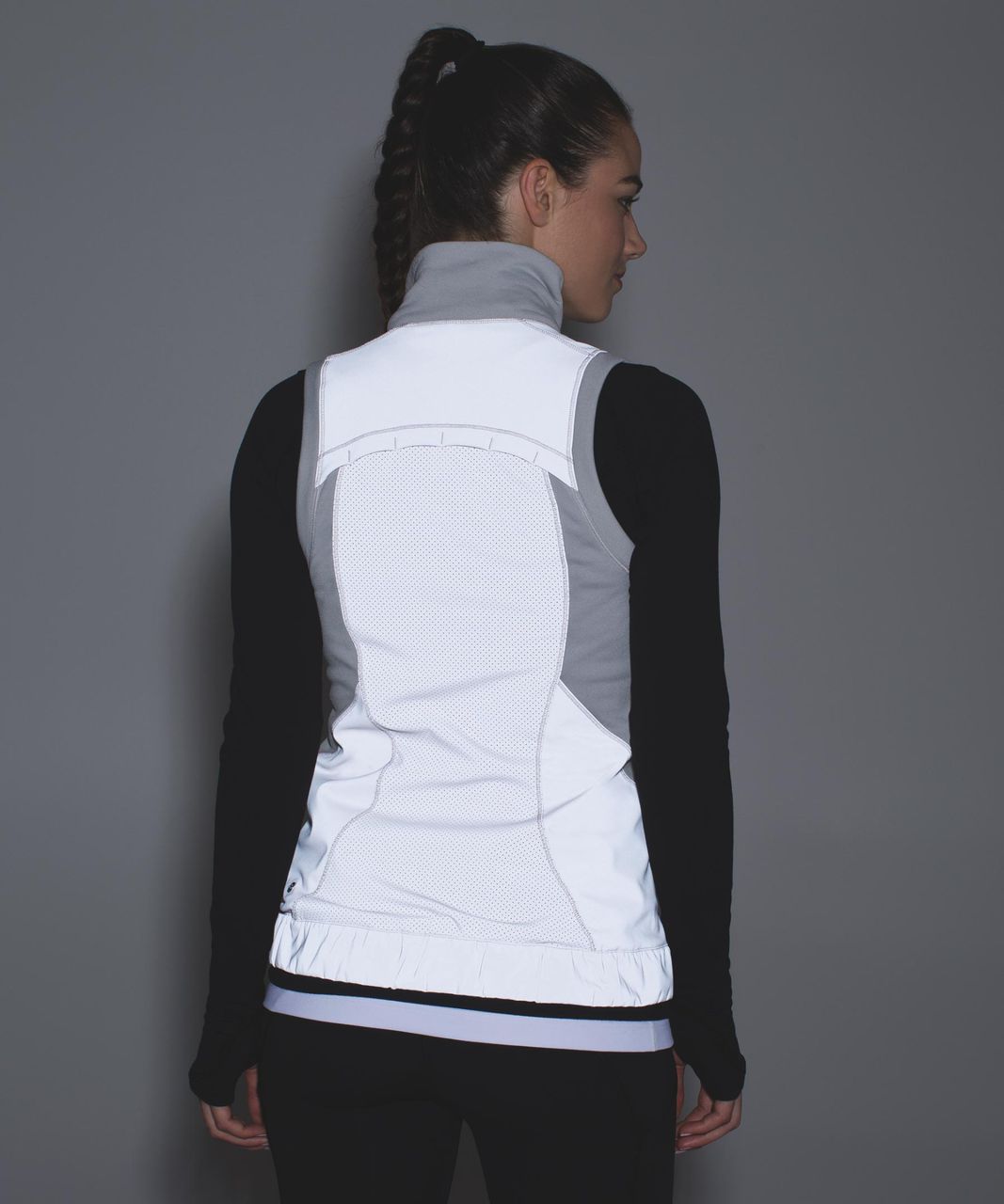 Lululemon Let's Get Visible Vest - Neutral Blush / Heathered Silver Spoon