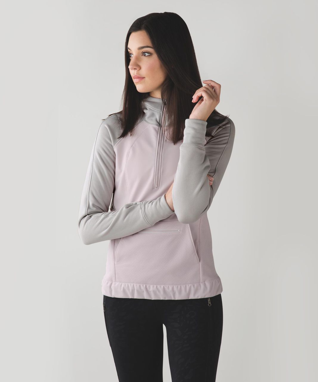 Lululemon Let's Get Visible Hoodie - Neutral Blush / Heathered