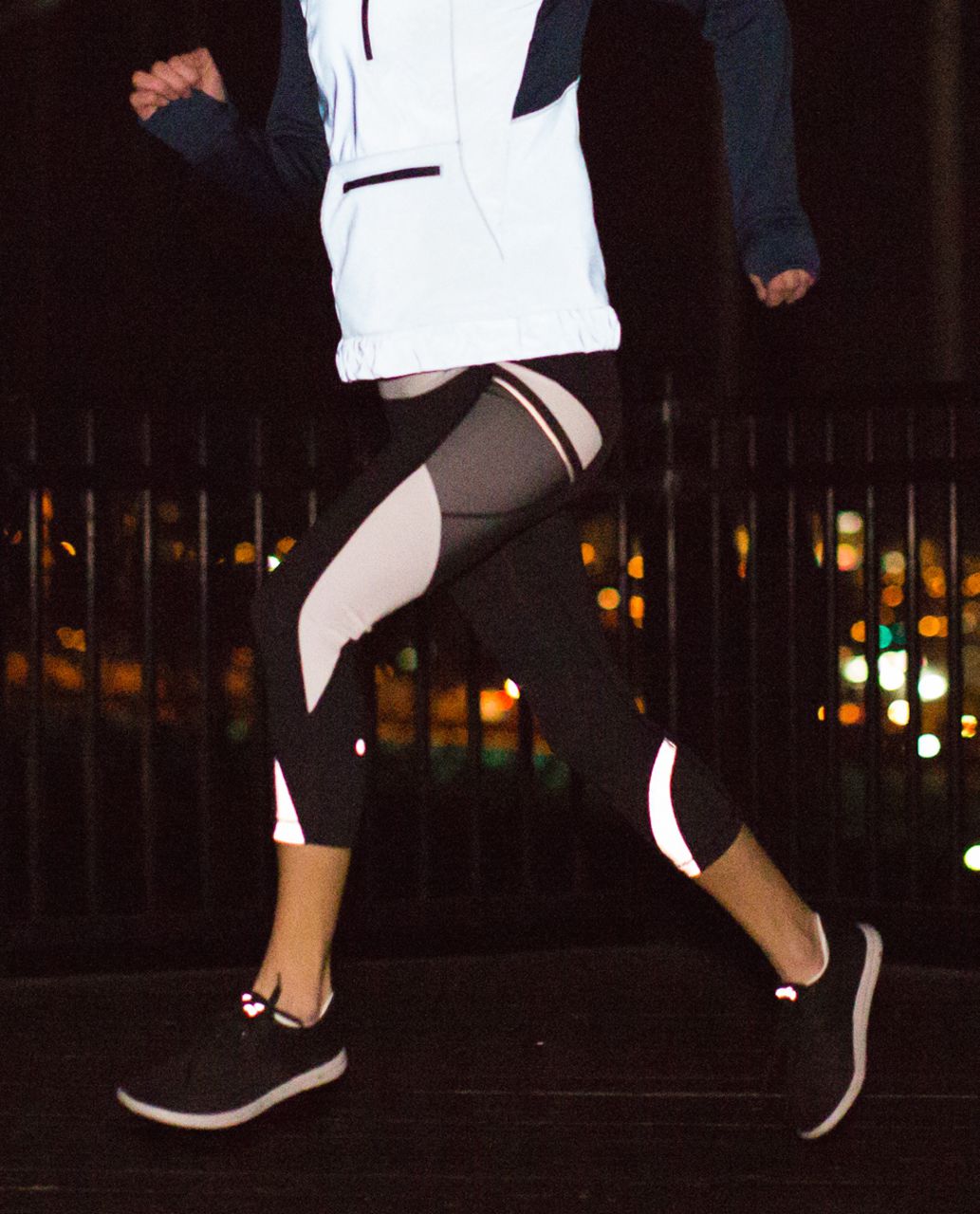 Lululemon Run:  Inspire Crop II *All Full-On Luxtreme - Black /  White