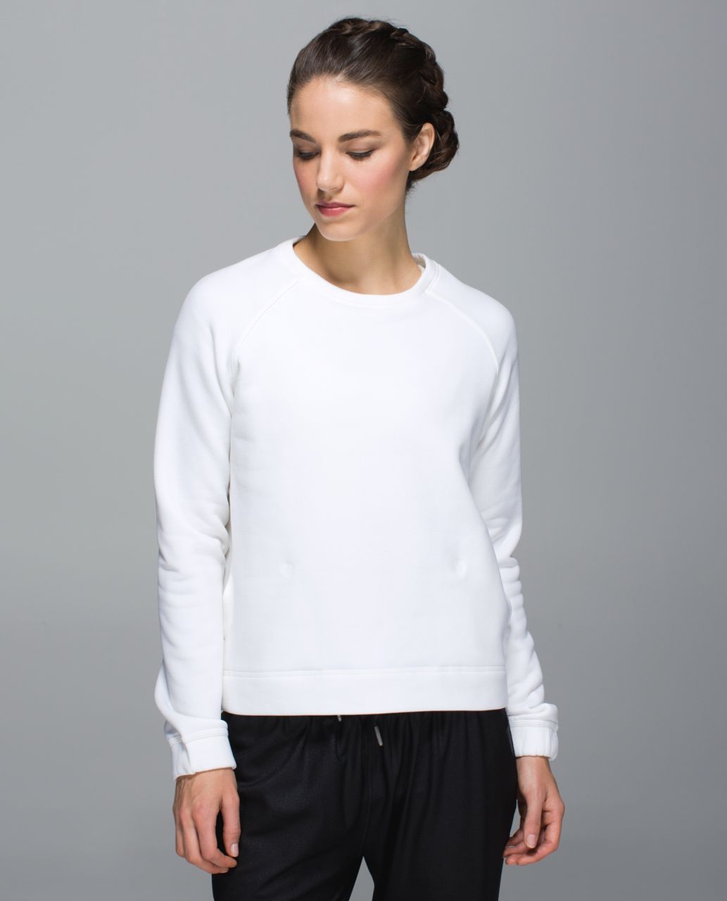 Lululemon Snapshot Crew - White - lulu fanatics