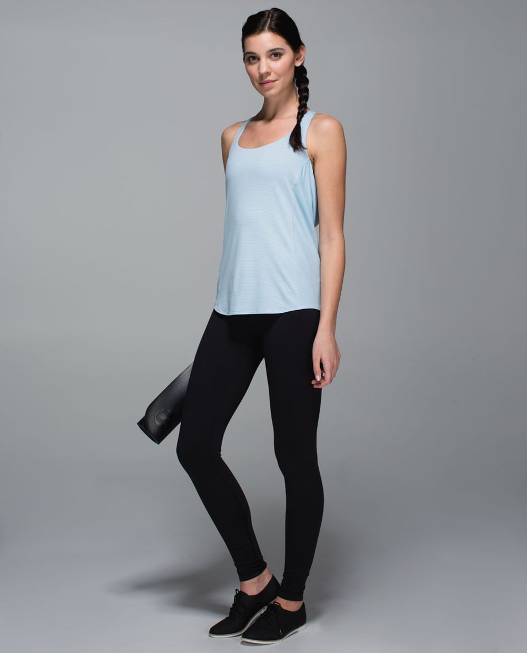 Lululemon Wild Tank - Heathered Caspian Blue / Heathered Texture Lotus Camo Oil Slick Blue