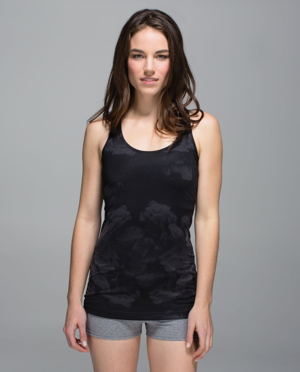 Lululemon Cool Racerback - Dream Rose Deep Coal Black