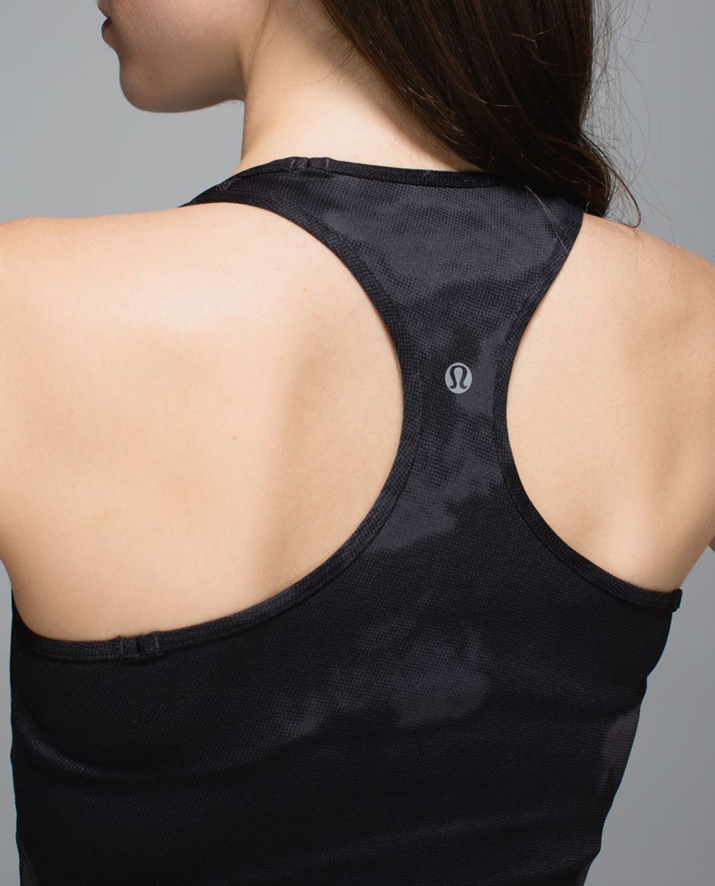 Lululemon Cool Racerback - Dream Rose Deep Coal Black