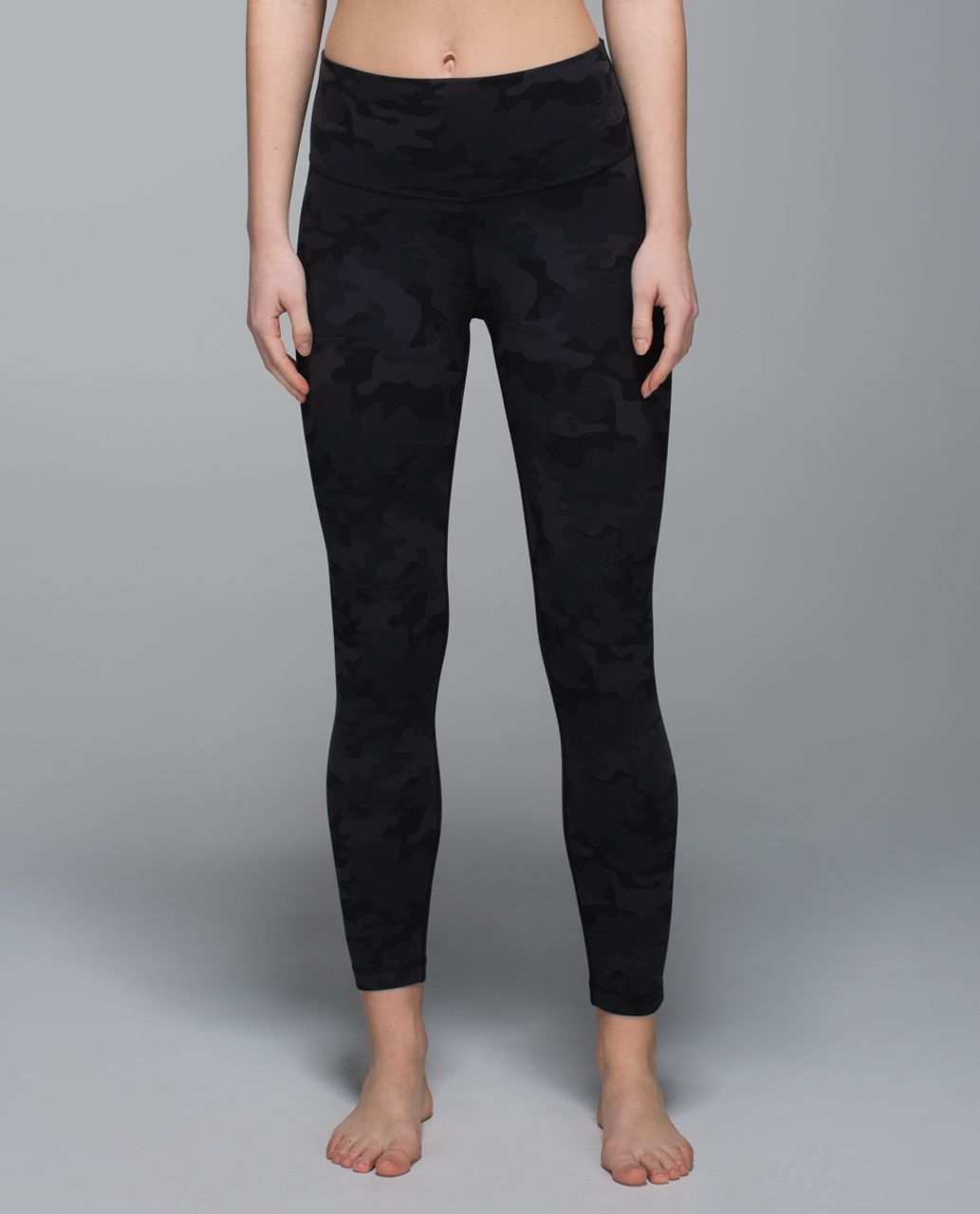 Lululemon High Times Pant - Savasana Camo 20cm New Black / Soot