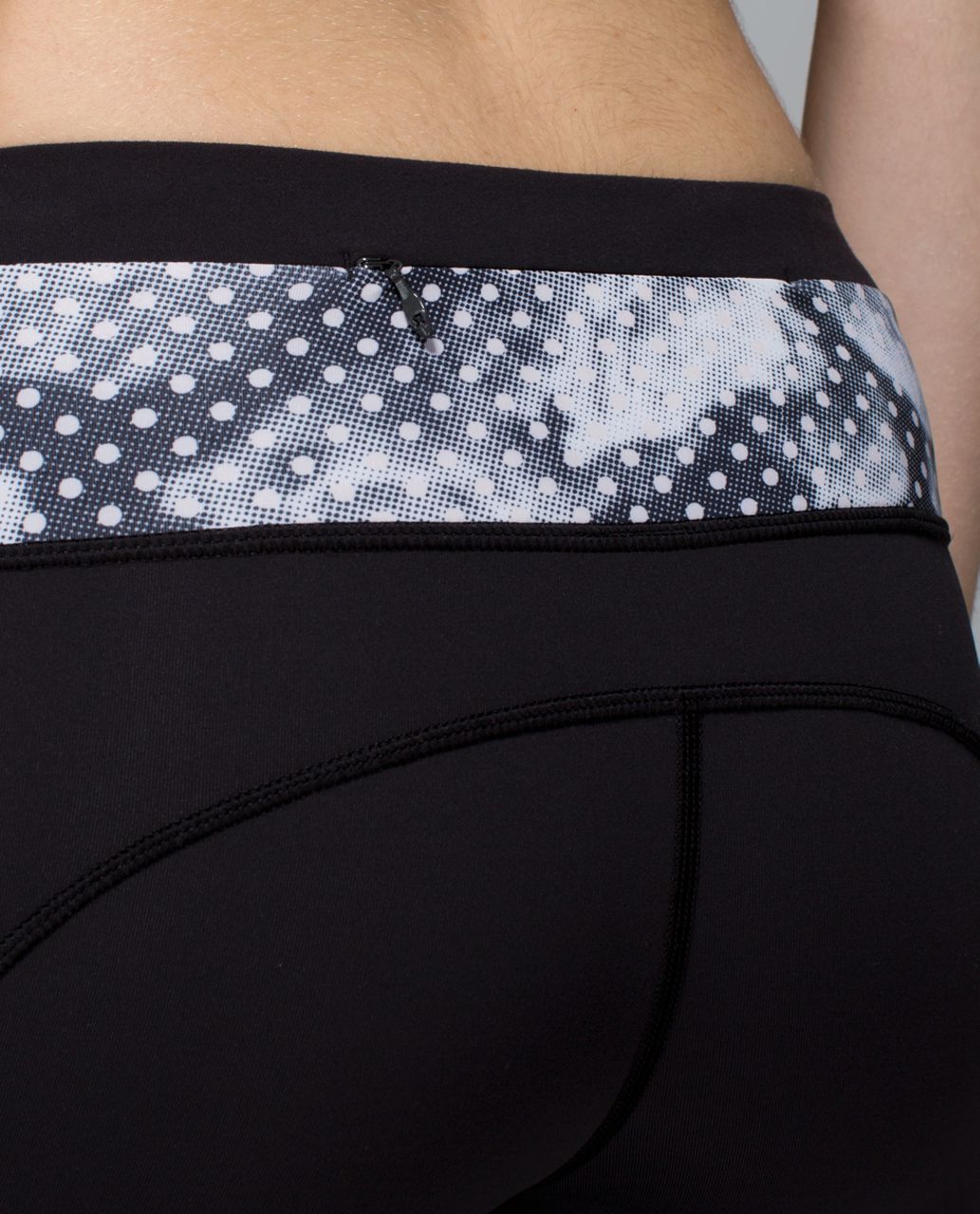 Lululemon Speed Tight II (Brushed) - Black / Dottie Dream Rose Neutral Blush Black