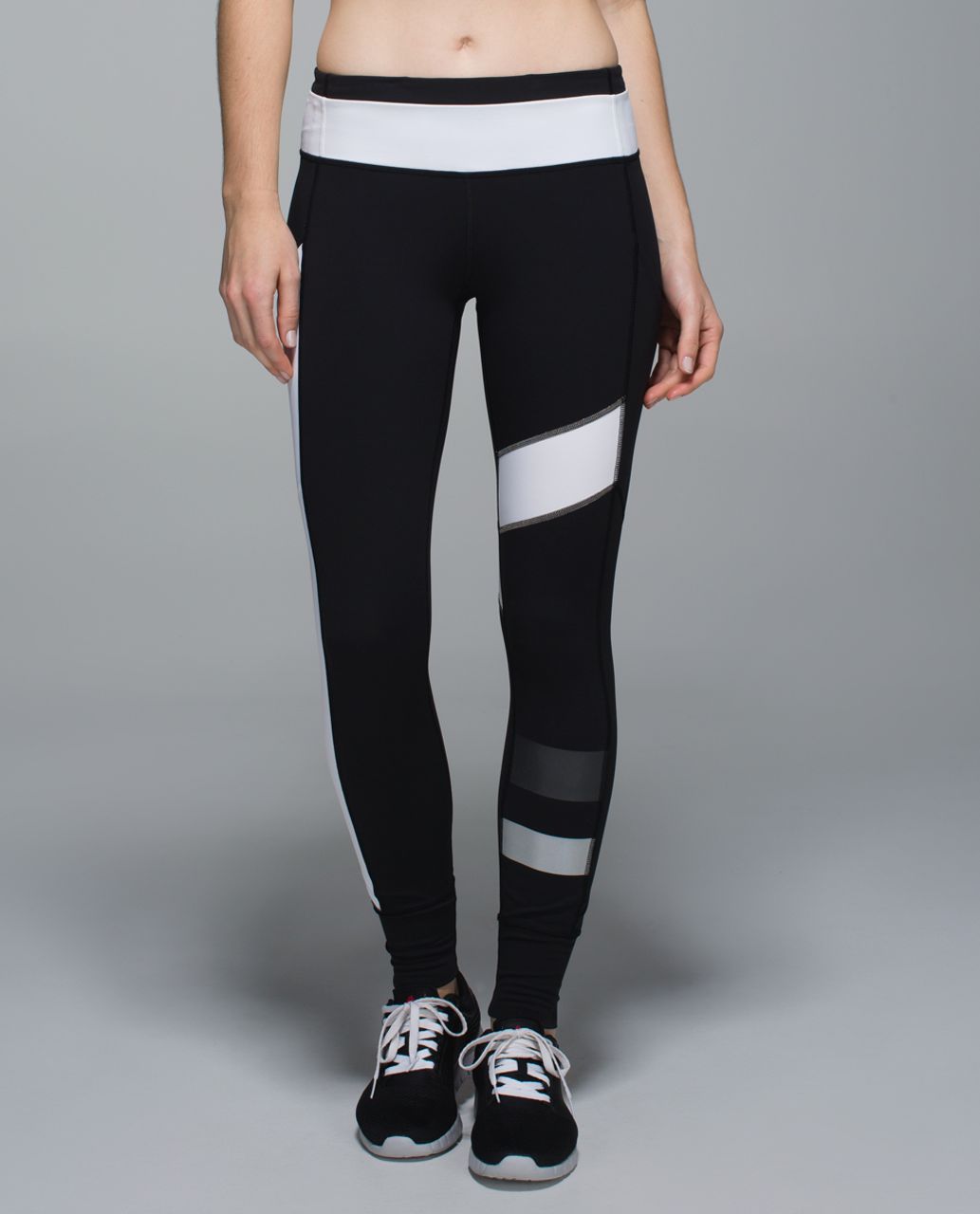 Lululemon Speed Tight II *Full-On Luxtreme - Black / White - lulu