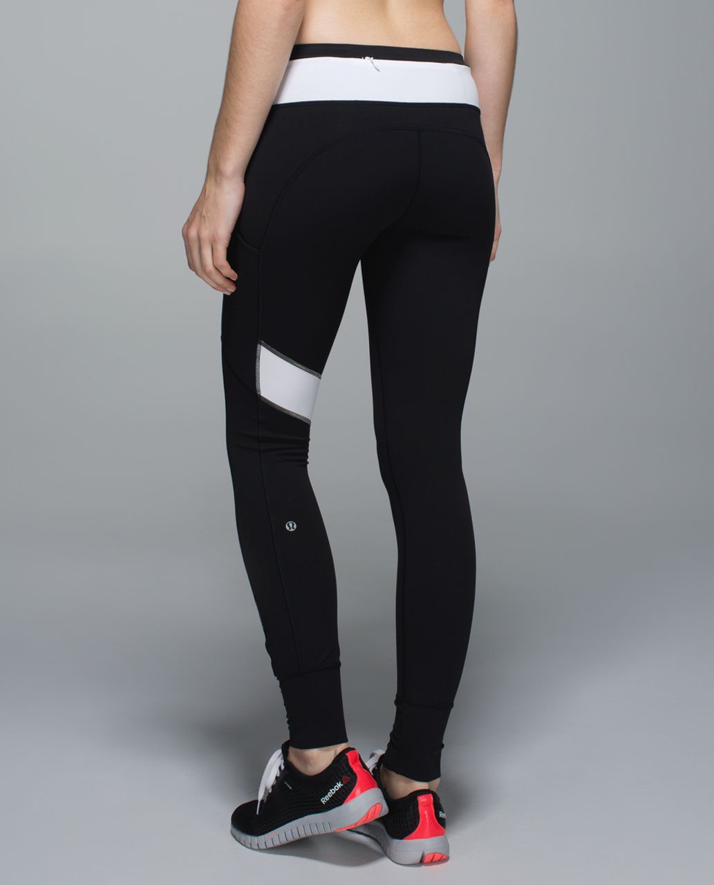 LULULEMON Unbreakable Diamond SPEED TIGHT II White/Black Running