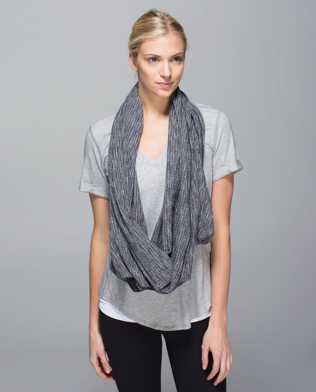 Lululemon Vinyasa Scarf *Rulu - Coco Pique Black