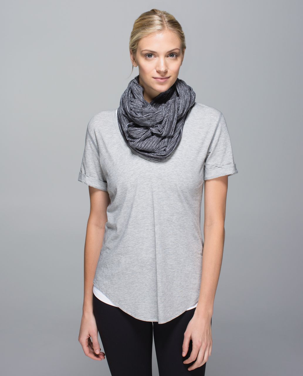 Lululemon Vinyasa Scarf *Rulu - Coco Pique Black