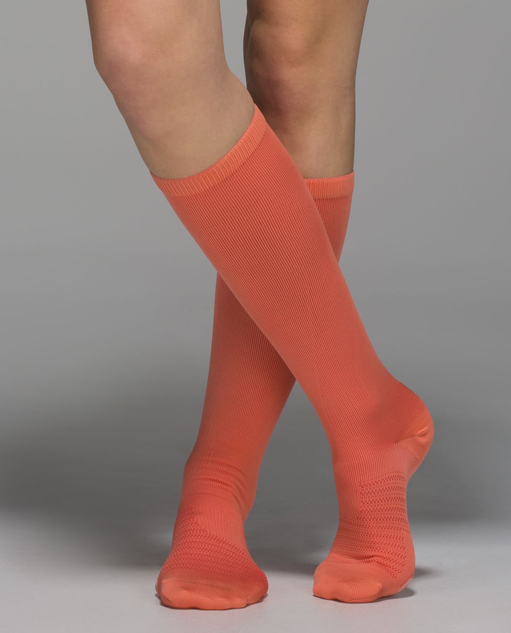 Lululemon Womens Keep It Tight Sock - Tight Solid Plum Peach Atomic Red ...