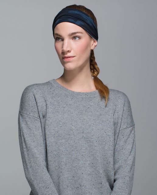 Lululemon Bang Buster Headband - Secret Garden - lulu fanatics