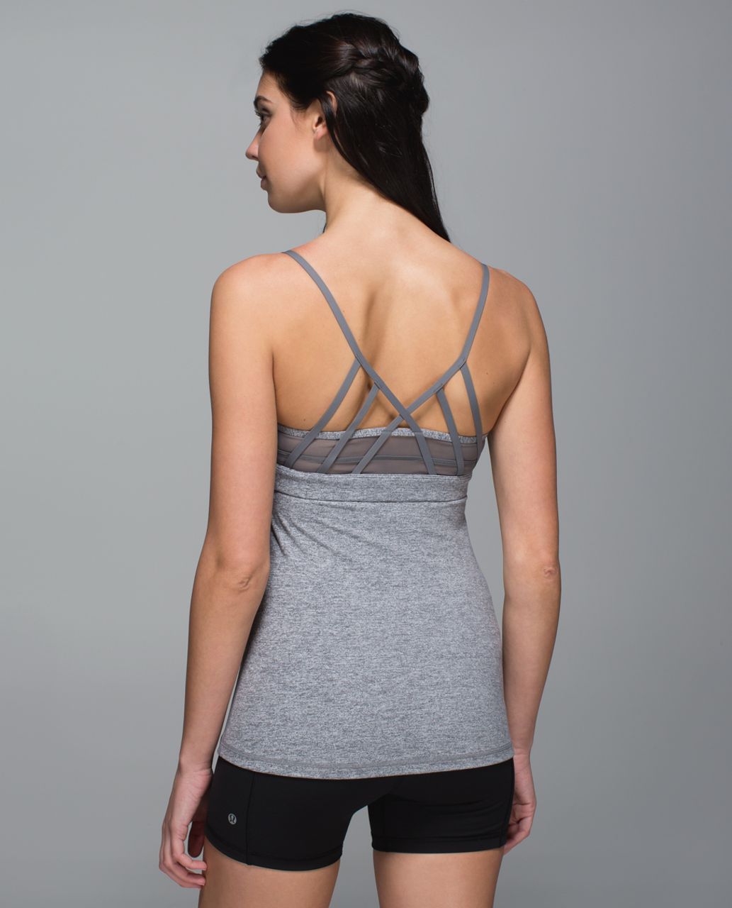 Lululemon Just Breathe Tank - Heathered Slate / Slate