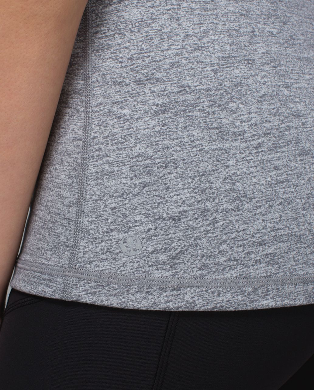 Lululemon Just Breathe Tank - Heathered Slate / Slate