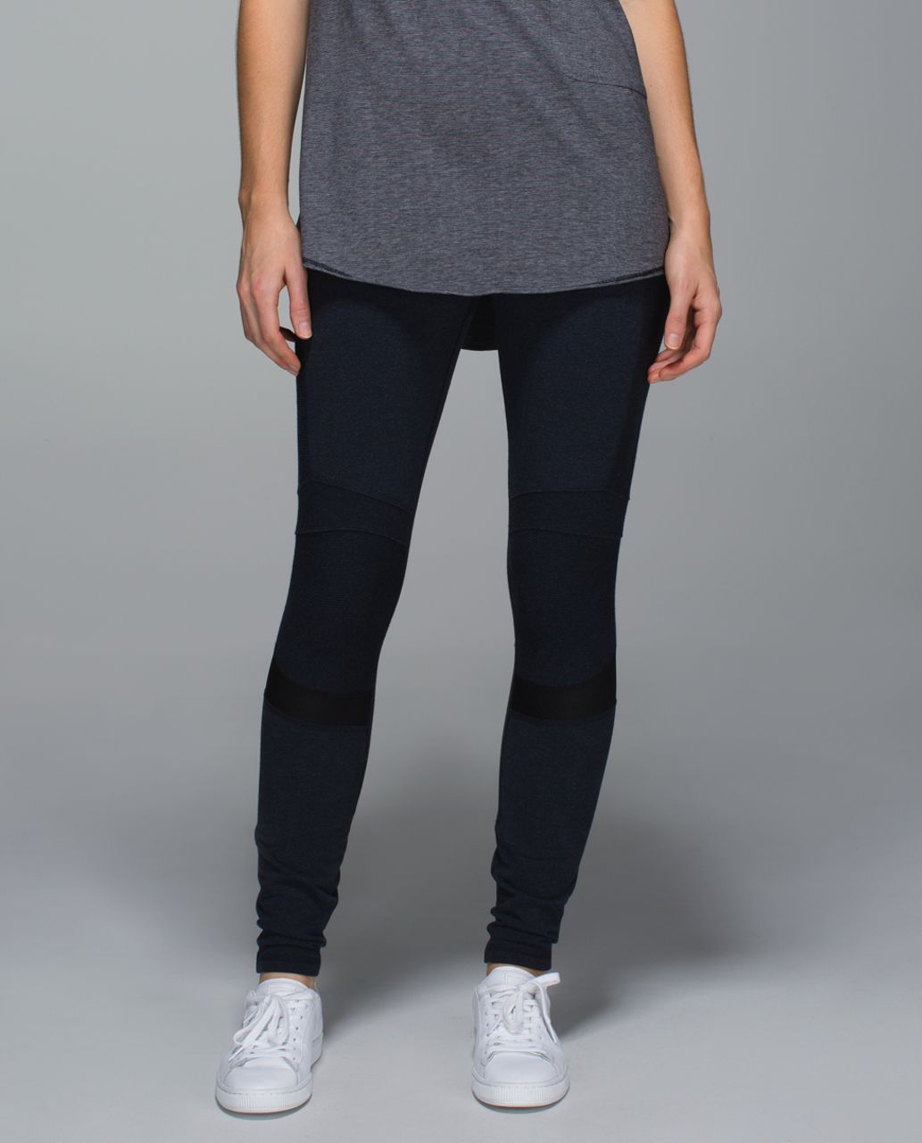 Lululemon Motivate Pant - Heathered Inkwell / Black